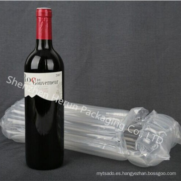 Material de PE/PA Protector de transporte para el embalaje de la botella de vino